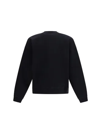 Dsquared2 Logo-Print Crew Neck Sweatshirt - Black