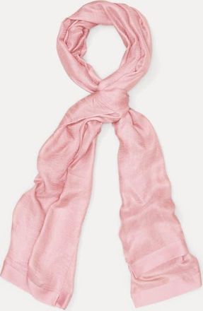 Phase Eight Satin Trim Scarf in Pale Pink at Nordstrom