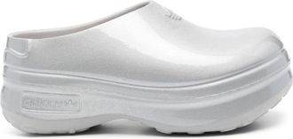 adidas x Pabllo Vittar Pride Adiform Stan Smith slippers - women - Rubber/Rubber/Rubber - 4.5 - Silver