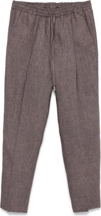 BRIGLIA 1949 Pantaloni Wimbledon dritti - Marrone