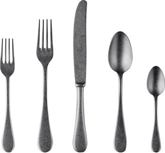 Mepra Vintage Flatware Set - 5 Pieces in Black Gold at Nordstrom