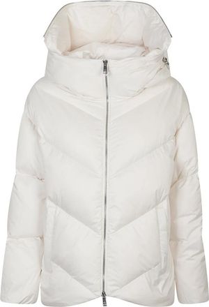 Add Donzen Jas - Dames - Winterjassen - Wit - XS - Leer - Jassen