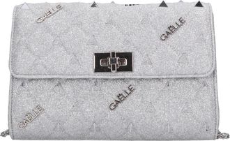 Ga&euml;lle Paris Glitter Fabric Bag - Dames - Schoudertassen - Grijs - ONE Size - Tassen