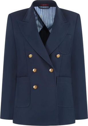 Gucci Mujer, Chaquetas, Azul, Talla: S