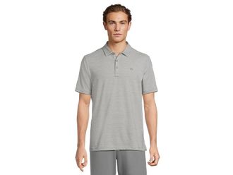 Travis Mathew The Heater Mens Clothing Heather Microchip : LG, Polyester