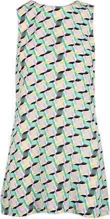 Attic and Barn Multicolor Viscose Silk Top
