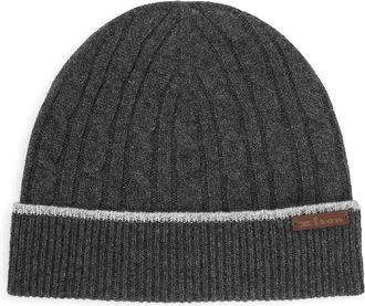 Kiton Cable-Knit Beanie