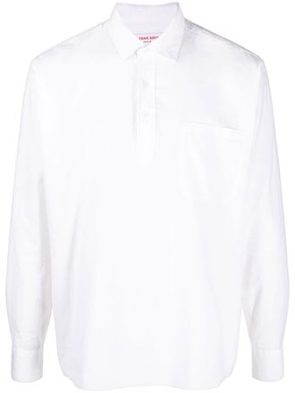 Orlebar Brown Shanklin long-sleeve polo shirt - White