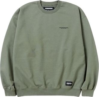 Neighborhood Felpa girocollo - Verde