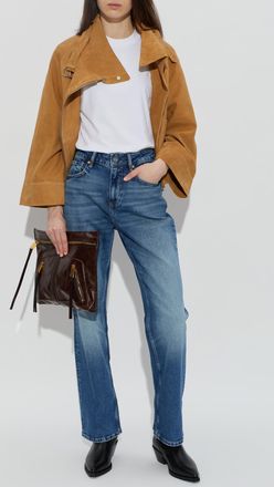 AllSaints Ida Jeans, Womens, Navy Blue