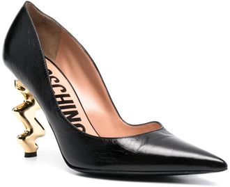 Moschino Hohe Schuhe - With Heel Black - Gr. 36 (EU) - in Schwarz - f&uuml;r Damen