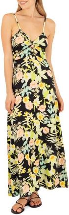 Hurley Paradiso Maxi Dress in Black at Nordstrom, Size X-Small
