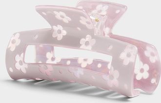 Simons Womens Iridescent flower clip