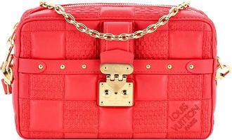 Louis Vuitton Troca Handbag Damier Quilted Lambskin PM crossbody bag - Rood