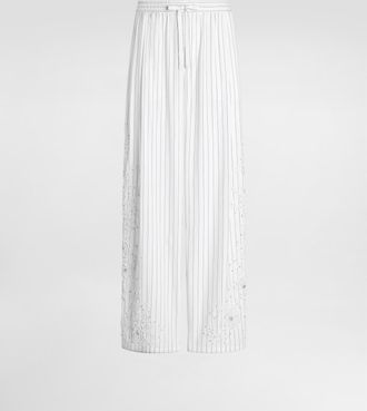 Dolce & Gabbana Vanity Trousers With Embroidery - Man Multi-colored 50