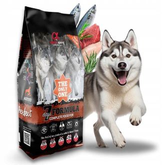 OEM Alimento Seco Completo Para Perros Alpha Spirit 7 Days Formula, 12 Kg
