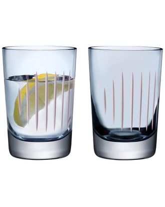 Nude Glass Parrot Water Glasses (Set Of 2)