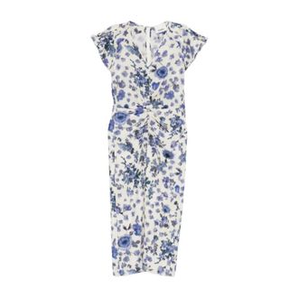 Isabel Marant Kleedjes, Dames, Blauw, S, Leer, Terena Dress