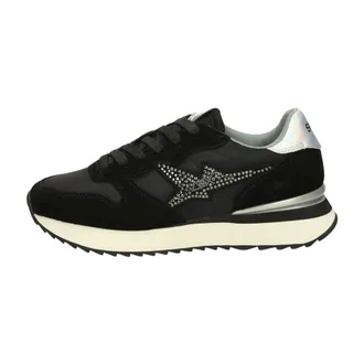 Sun 68 Stargirl Strass Logo - Shoes - Mujer - Negro - 37 EU