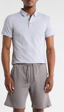 T.R. Premium Knit Polo in Heather Grey at Nordstrom Rack, Size Xx-Large