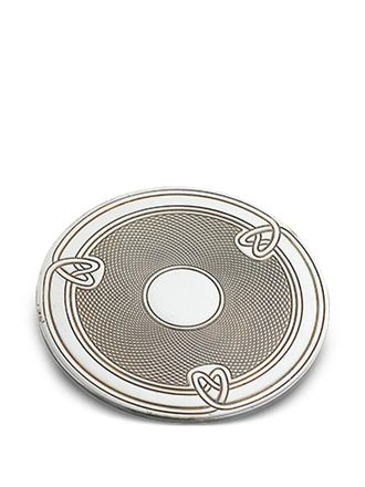 Christofle Set di 2 sottobicchieri Louis-Philippe - Argento