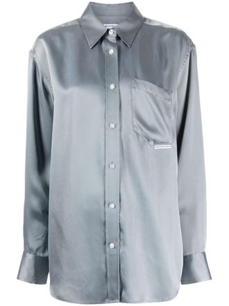 Alexander Wang Camicia Boyfriend - Blu