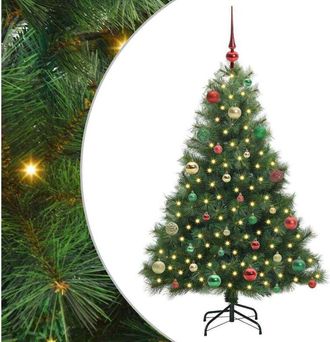 vidaXL &Aacute;rbol De Navidad Artificial Con 150 Led Verde 150 Cm Pe Y Pvc Vidaxl