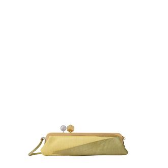 Jacquemus Salon Ma&iuml;s Clutch - female - Jacquemus - Clutches - Yellow - ONE SIZE - Bags