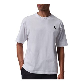 Nike Jordan Air Jordan Embroidered Jumpman T-Shirt White Black IF5566-100
