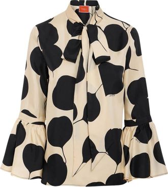 La DoubleJ Happy Wrist Top - Dames - Blouses - Veelkleurig - L - Overhemden