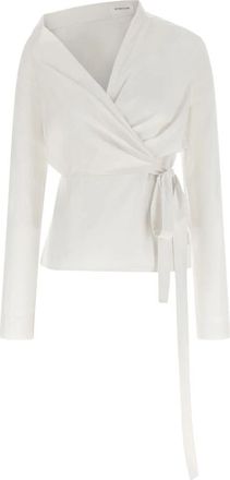 ARMARIUM Thalassa Shirt - Dames - Blouses - Wit - XS - Katoen - Overhemden