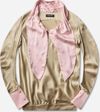 Kiko Kostadinov Women s Evelyn Blouse Pebble