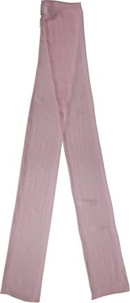 Dolce & Gabbana Sash Sjaal - Dames - Zijden sjaals - Roze - ONE Size - Accessoires