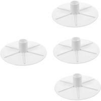 OEM Placa Adaptadora De 4 Piezas Para Skimmer De Piscina, Accesorio Blanco Para Sistemas De Filtraci&oacute;n, F&aacute;cil Instalaci&oacute;n Y Rendimiento