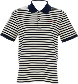 Alexander McQueen Alexander McQueen, Polo Shirts, male, Multicolor, Size: L Striped Polo Shirt