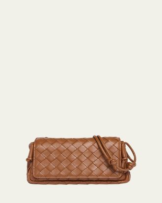 Bottega Veneta Notturno Nappa Leather Shoulder Bag