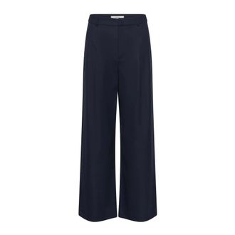 Gestuz Dames, Broeken, Blauw, Maat: M