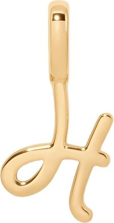 Made by Mary Script Initial Charm Gold Vermeil in Gold Vermeil Initial H at Nordstrom