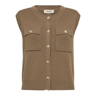 Mos Mosh MOS Mosh, Dames, Truien, Bruin, Maat: XL