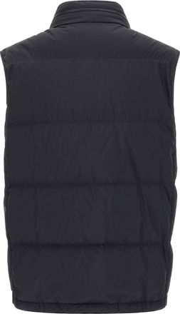 Brunello Cucinelli Quilted Techno Fabric Vest - Black
