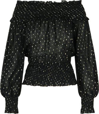 Self Portrait Selbstportr&auml;t-Viskosepullover Chiffon