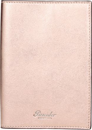 Pineider Reisepassh&uuml;lle Herrens Leder Rosa/Ros&eacute;gold