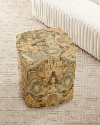 Jamie Young Co. Ink Blot Curved Side Table