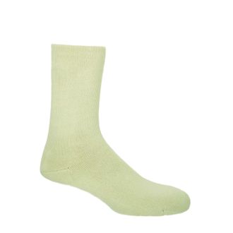 Peper Harow Plain Mens Bed Socks - Cream