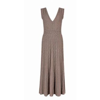 D.exterior D.exterior Kleedjes - Dames - Casual kleedjes - Bruin - S - Kleedjes