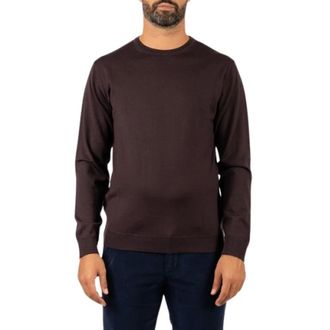 Daniele Fiesoli Jersey de cuello redondo - Knitwear - Hombre - Marr&oacute;n - 2XL