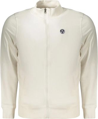 North Sails Sweatshirt met lange mouwen - Heren - Sweatshirts & Hoodies - Wit - Maat: 3XL Katoen