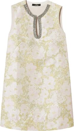 Twin-Set Abito corto effetto jacquard - Bianco