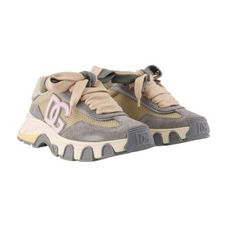 Dolce & Gabbana Womens Bassa Sneaker Multicolor Synthetic