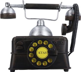 OEM Modelo De Tel&eacute;fono De Resina De Estilo Retro, Un Adorno De Escritorio Cl&aacute;sico De Estilo Antiguo, Adecuado Para La Decoraci&oacute;n De Interiores En Cafeter&iacute;